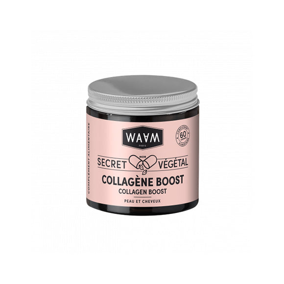 Waam Cosmetics - Capsules de Collagène Boost - 60 gélules - Nemeska