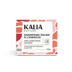 Kalia Nature - Shampoing Solide à l'Hibiscus - 60gr - Nemeska