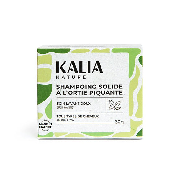 Kalia Nature - Shampoing solide Ortie Piquante - 50gr - Nemeska