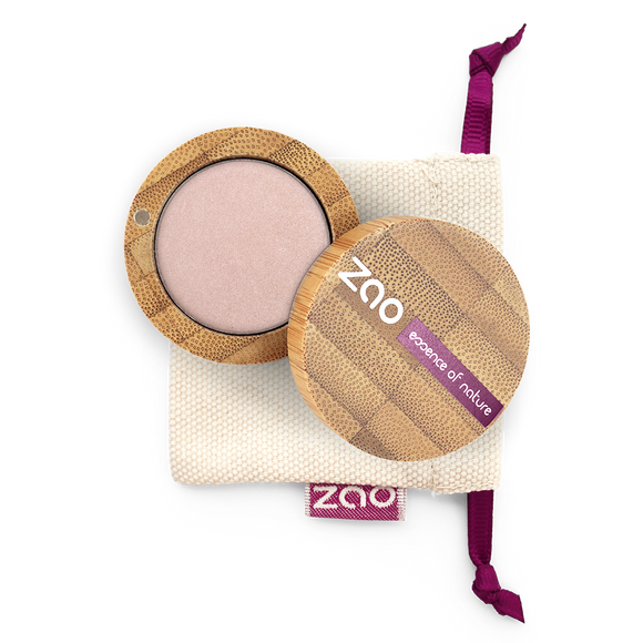 Zao Makeup - Ombre à paupières nacrée 102 Beige Rose - 3gr - Nemeska